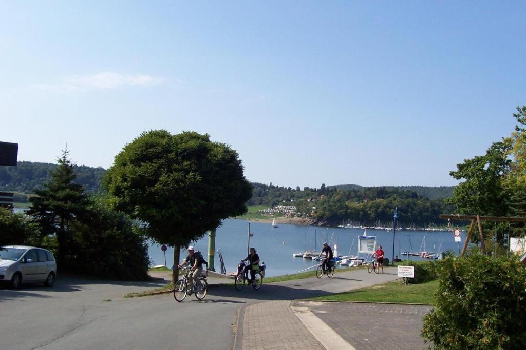 Seeblick Geniessen In Schoener Fewo Am Edersee Scheid  Экстерьер фото